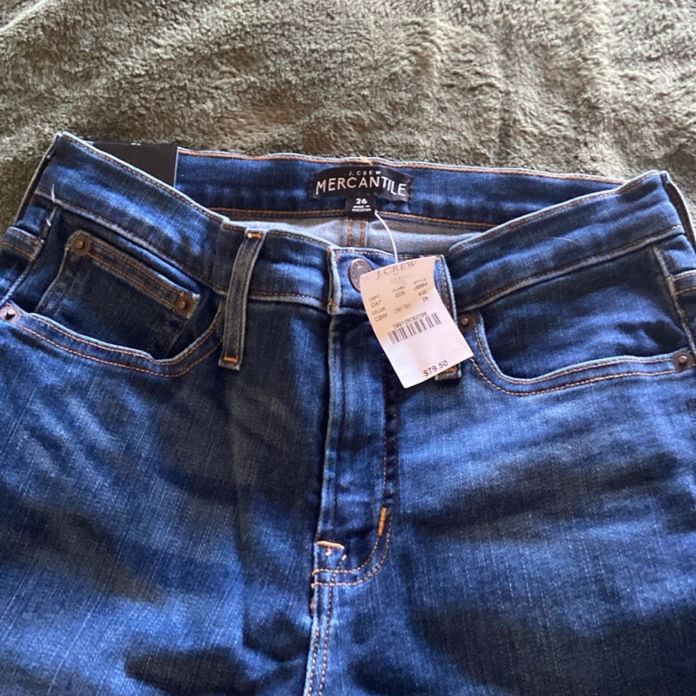 J.Crew Mercantile, high-rise skinny jeans size 26 brand new with tags